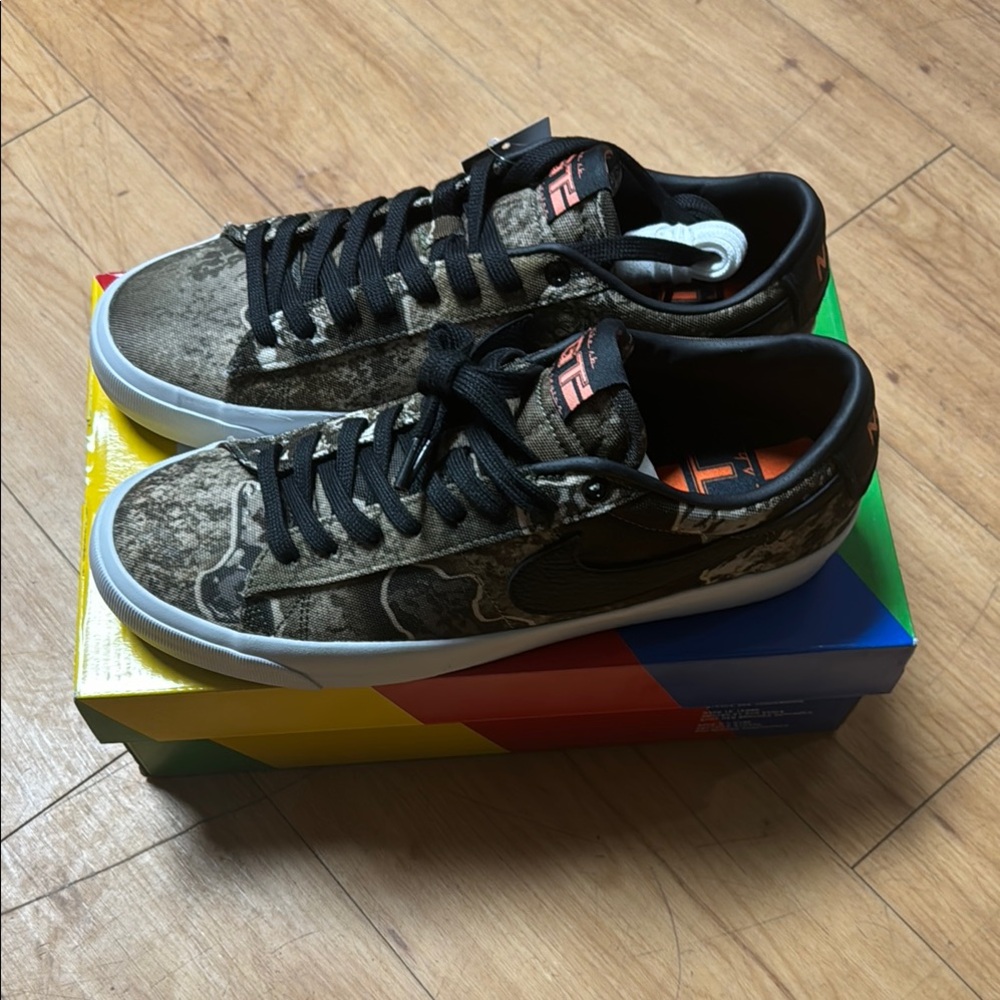 Nike Blazer Low Pro GT PRM Green Realtree Camo